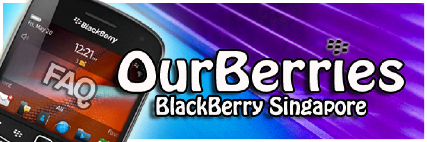 BlackBerry FAQ - For Singapore Users!